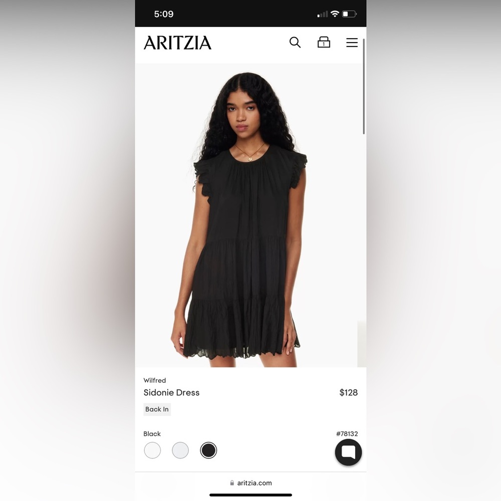 Wilfred Aritzia size small dress
